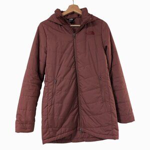 North Face Puffer Jacket - Pink - Small